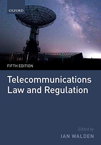 Book Telecommunications Law and Regulation free