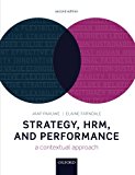 Book Strategy, HRM, and Performance: A Contextual Approach free