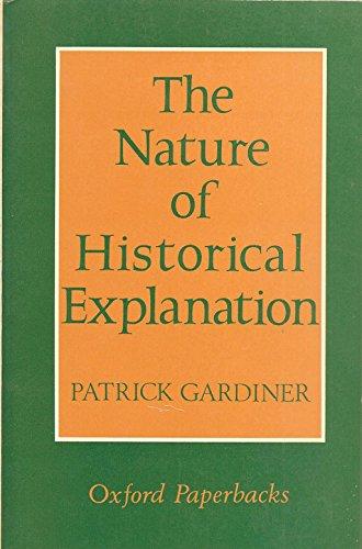 Book Nature Of Historical Explanation, The free