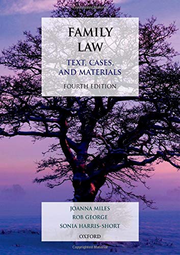 Book Family Law: Text, Cases, and Materials free