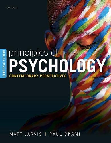 Book Principles Of Psychology Contemporary free