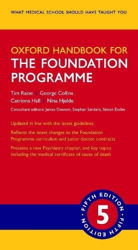 Book Oxford Handbook for the Foundation Programme (Oxford Medical Handbooks) free