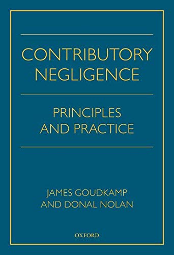 Book Contributory Negligence: Principles and Practice free