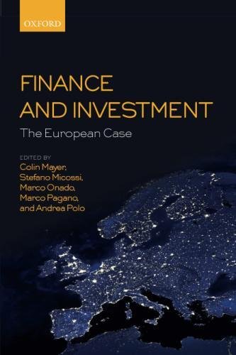 Book Finance and Investment: The European Case free