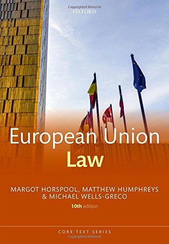 Book European Union Law (Core Texts Series) free