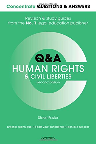 Book Concentrate Q&A Human Rights and Civil Liberties 2e: Law Revision and Study Guide (Concentrate Questions & Answers) free