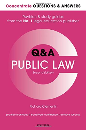 Book Concentrate Q&A Public Law 2e: Law Revision and Study Guide (Concentrate Questions & Answers) free
