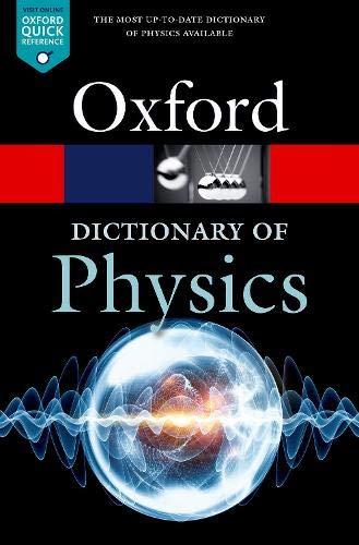 Book A Dictionary of Physics (Oxford Quick Reference) free