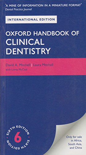 Book Oxford Handbook of Clinical Dentistry free