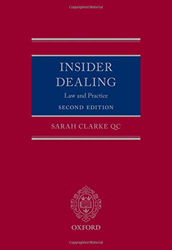 Book Insider Dealing: Law and Practice free