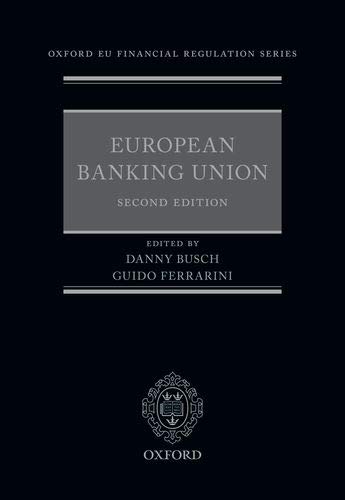 Book European Banking Union (Oxford EU Financial Regulation) free