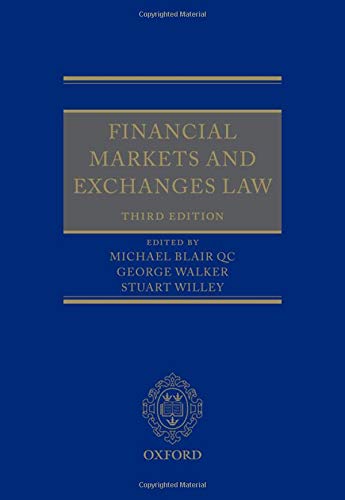 Book Financial Markets and Exchanges Law free