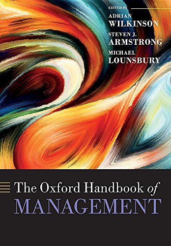 Book The Oxford Handbook of Management (Oxford Handbooks) free