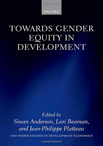 Book Towards Gender Equity in Development (WIDER Studies in Development Economics) free