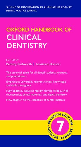 Book Oxford Handbook of Clinical Dentistry (Oxford Medical Handbooks) free