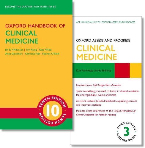 Book Oxford Handbook of Clinical Medicine 10e and Oxford Assess and Progress: Clinical Medicine 3e free