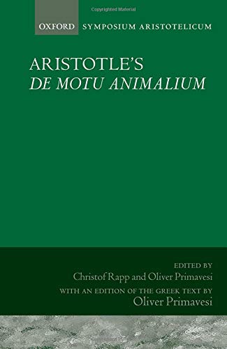 Book Aristotle's De motu animalium: Symposium Aristotelicum free