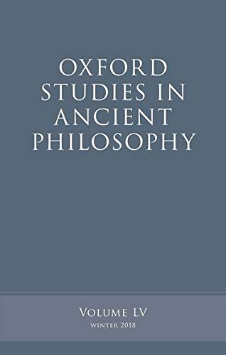 Book Oxford Studies in Ancient Philosophy, Volume 55 free
