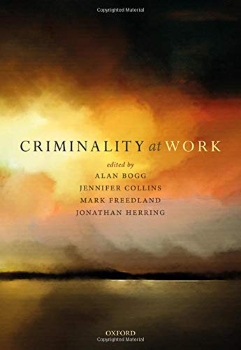 Book Criminality at Work free