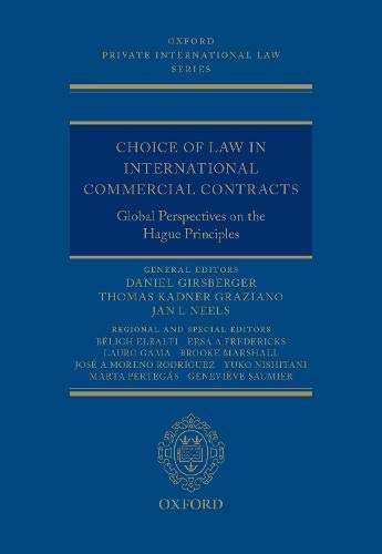 Book Choice of Law in International Commercial Contracts (Oxford Private International Law Series) free