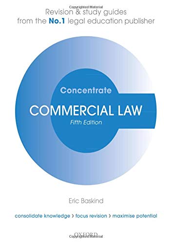 Book Commercial Law Concentrate: Law Revision and Study Guide free