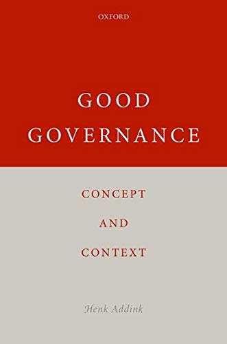 Book Good Governance: Concept and Context free Book Good Governance: Concept and Context free