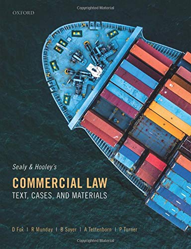 Book Sealy and Hooley's Commercial Law: Text, Cases, and Materials free