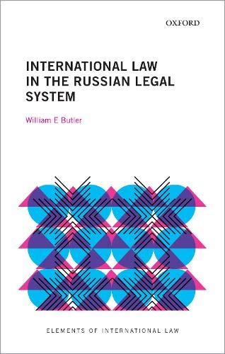 Book International Law in the Russian Legal System (Elements of International Law) free