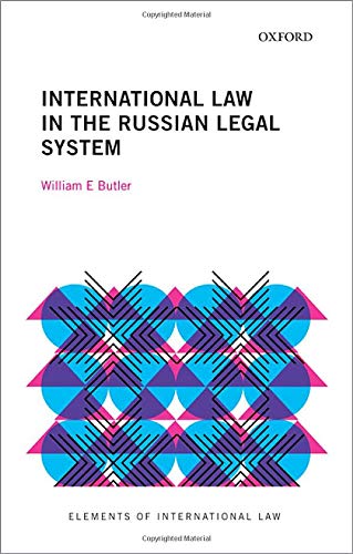 Book International Law in the Russian Legal System (Elements of International Law) free