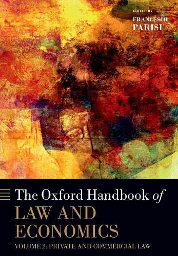 Book The Oxford Handbook of Law and Economics: Volume 2: Private and Commercial Law (Oxford Handbooks) free