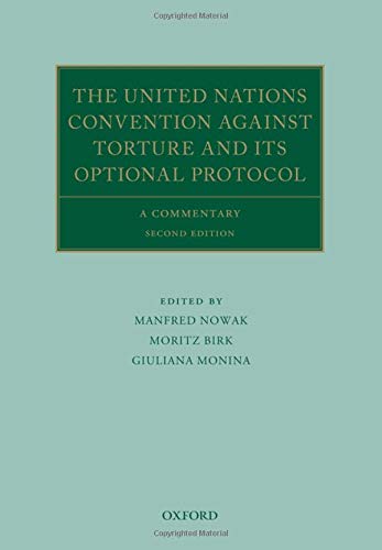 Book The United Nations Convention Against Torture and its Optional Protocol: A Commentary (Oxford Commentaries on International Law) free