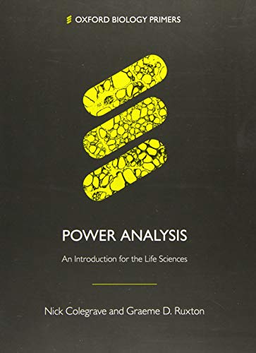 Book Power Analysis: An Introduction For the Life Sciences (Oxford Biology Primers) free