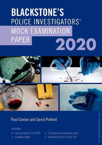 Book Blackstone's Investigators' Mock Exam 2020 free