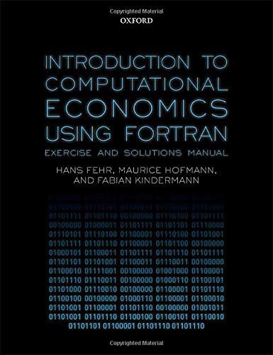 Book Introduction to Computational Economics Using Fortran free