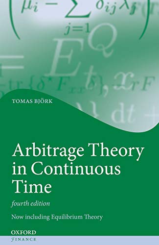 Book Arbitrage Theory in Continuous Time (Oxford Finance Series) free
