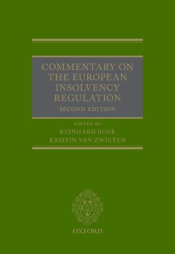 Book Commentary on the European Insolvency Regulation: Second Edition free