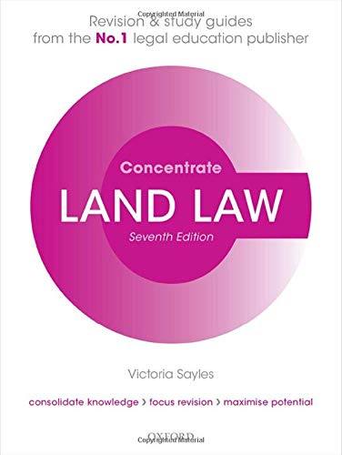 Book Land Law Concentrate: Law Revision and Study Guide free