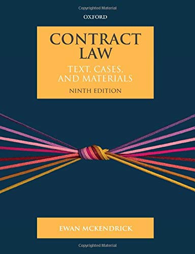 Book Contract Law: Text, Cases, and Materials free