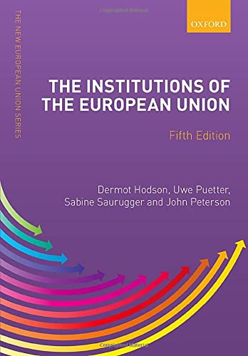 Book Institutions of the European Union 5th Edition free