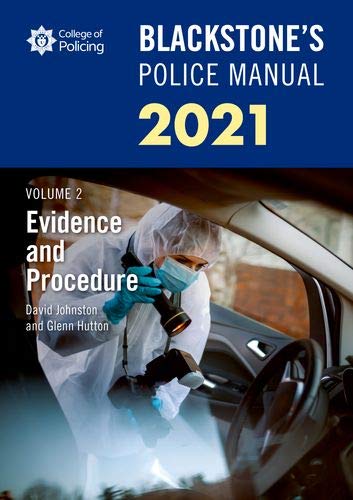 Book Blackstone's Police Manuals Volume 2: Evidence and Procedure 2021 free