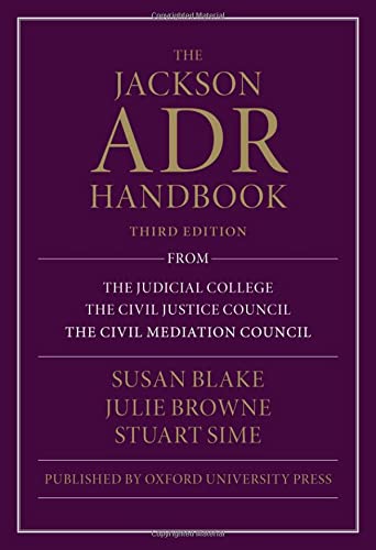 Book The Jackson ADR Handbook free