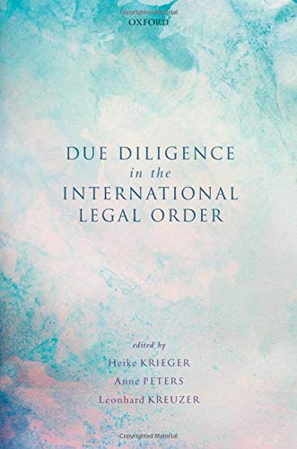 Book Due Diligence in the International Legal Order free