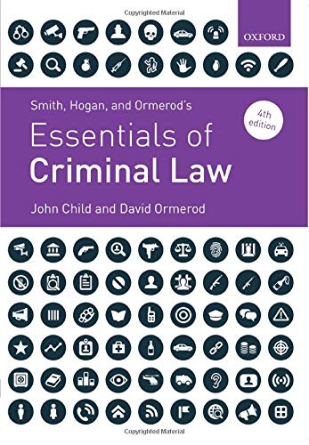 Book Smith, Hogan, and Ormerod's Essentials of Criminal Law free