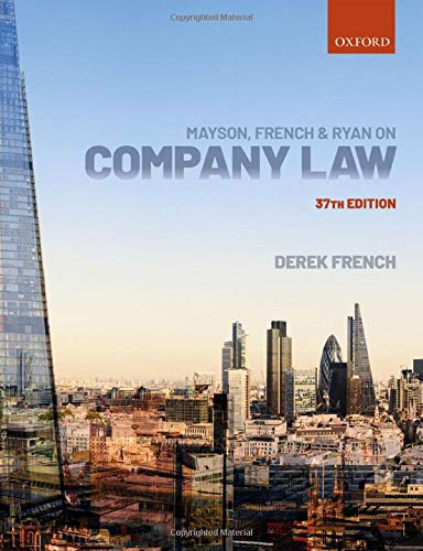 Book Mayson, French & Ryan on Company Law free Book Mayson, French & Ryan on Company Law free