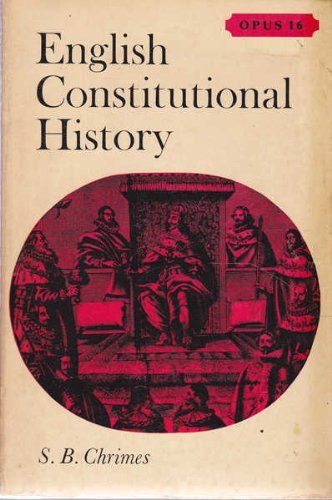Book English Constitutional History (Opus Books) free