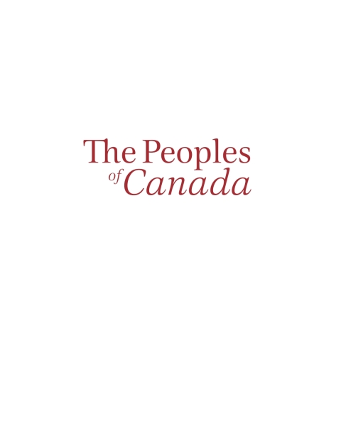 Book The Peoples of Canada: A Post-Confederation History free