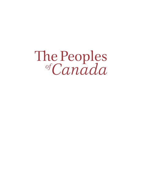 Book The Peoples of Canada: A Pre-Confederation History free