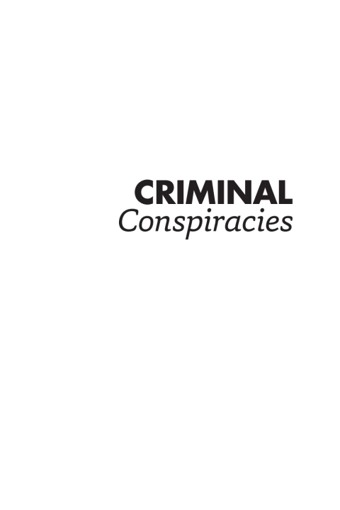 Book Criminal Conspiracies: Organized Crime in Canada free