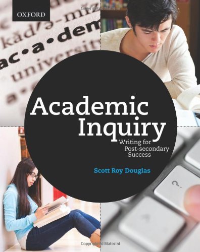 Book Academic Inquiry: Writing for Post-secondary Success free