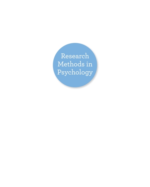 Book Research Methods in Psychology: Canadian Edition free